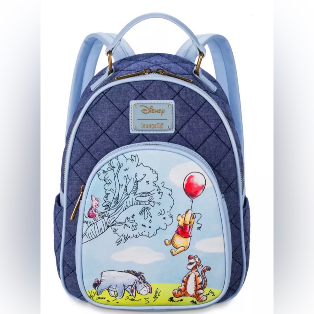 Disney Winnie the Pooh Loungefly Mini Backpack NWT